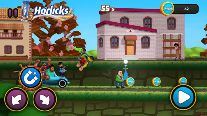 Motu Patlu Speed Racing android App screenshot 1