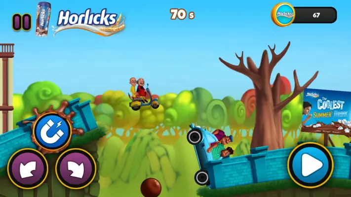 Motu Patlu Speed Racing android App screenshot 8